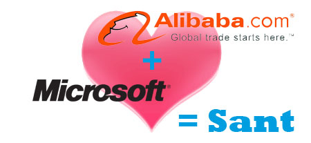 Microsoft och Alibaba ska gemensamt erövra Kina